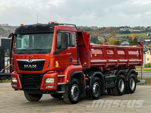 MAN TGS 35.500 KIPPER 6,00 m + BORDMATIC * 8x4 Camion benne