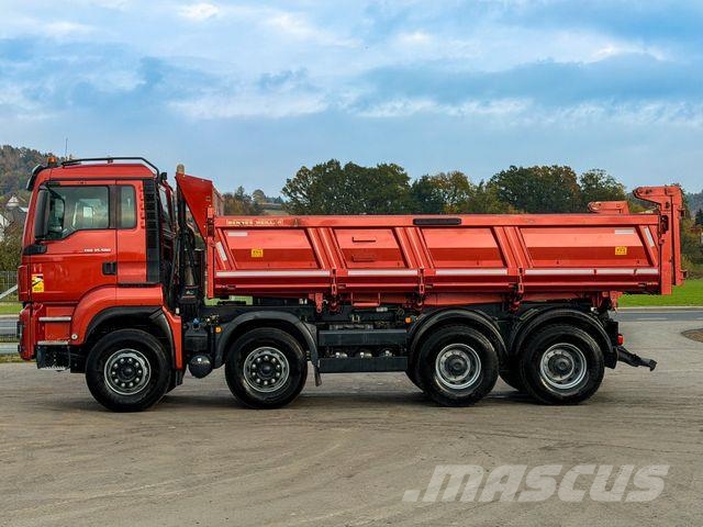 MAN TGS 35.500 KIPPER 6,00 m + BORDMATIC * 8x4 Camion benne