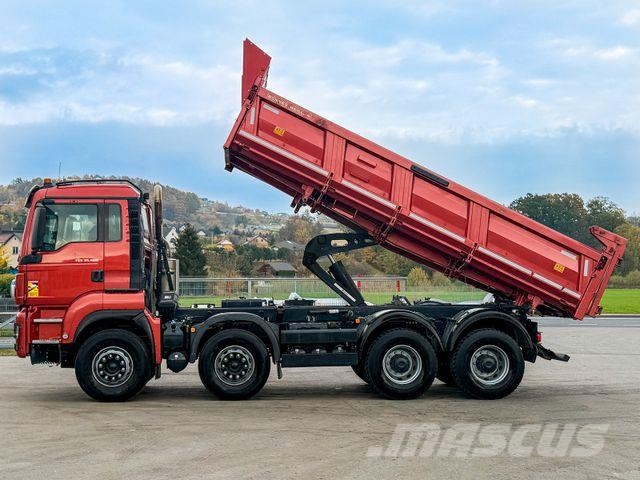 MAN TGS 35.500 KIPPER 6,00 m + BORDMATIC * 8x4 Camion benne