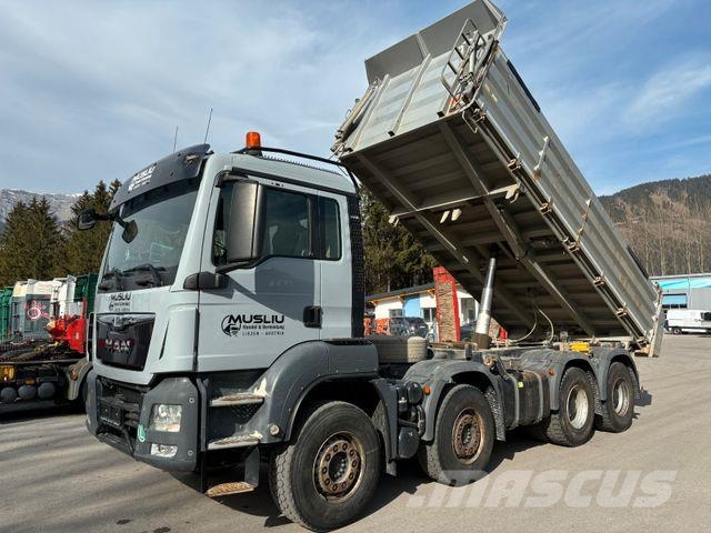 MAN TGS 37.440 Meiller Dreiseitenkipper Stahl Caminhões basculantes