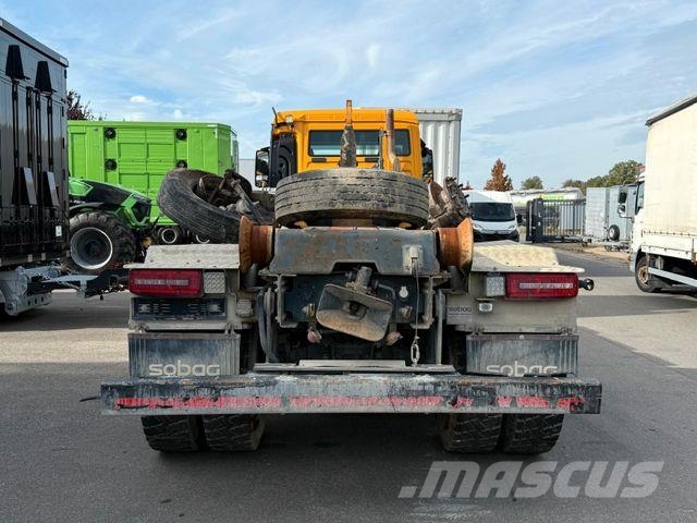MAN TGS 37.500 8x4BB Abroller *Unfall* Retarder/Navi Treileri ar āķi