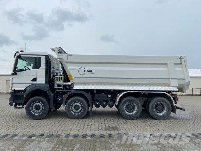 MAN TGS 41.400 8x4 EURO2 FML KIPPER 21M3 Lastbiler med tip