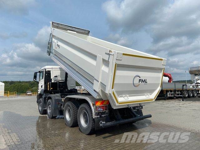 MAN TGS 41.400 8x4 EURO2 FML KIPPER 21M3 Lastbiler med tip