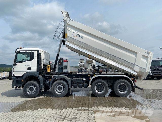 MAN TGS 41.400 8x4 EURO2 FML KIPPER 21M3 Lastbiler med tip