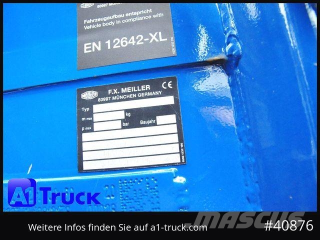 MAN TGS 41.470 BB 8x8 Allrad Kipper Meiller Savivarčių priekabų vilkikai