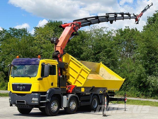 MAN TGS 41.480 * PK 36002 + JIB 060B + FUNK * 8x4 起重機卡車