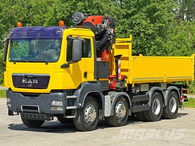 MAN TGS 41.480 * PK 36002 + JIB 060B + FUNK * 8x4 起重機卡車