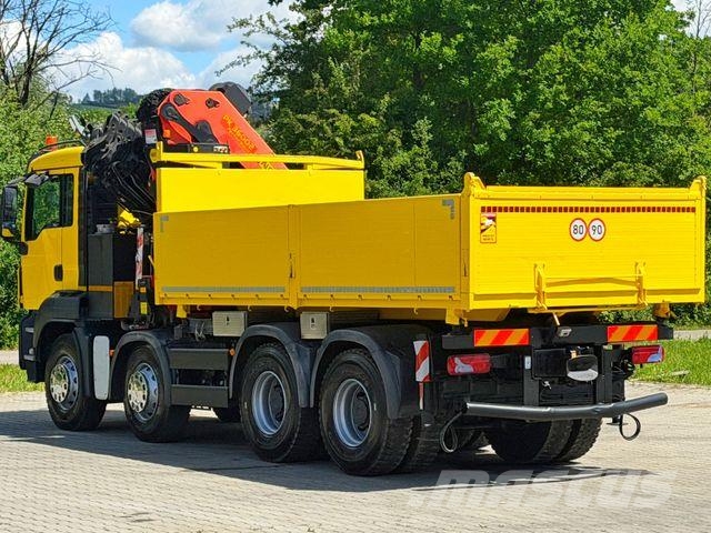 MAN TGS 41.480 * PK 36002 + JIB 060B + FUNK * 8x4 起重機卡車