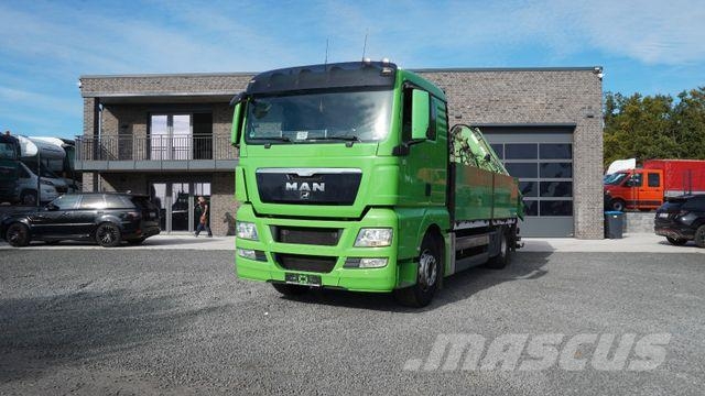 MAN TGX 18.400 BL Kran Pritsche Atlas 190.2E - A2 Pritschenwagen/Pritschenwagen mit Seitenklappe