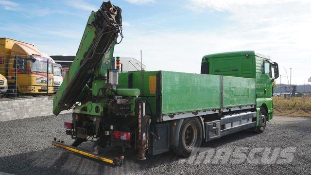 MAN TGX 18.400 BL Kran Pritsche Atlas 190.2E - A2 Pritschenwagen/Pritschenwagen mit Seitenklappe