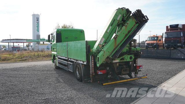 MAN TGX 18.400 BL Kran Pritsche Atlas 190.2E - A2 Pritschenwagen/Pritschenwagen mit Seitenklappe