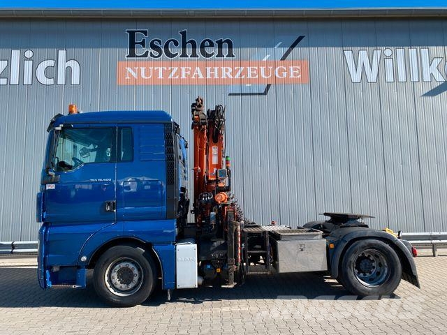 MAN TGX 18.400 Kran Atlas 165.2 E-A4*FUNK*12,30Meter Nyergesvontatók