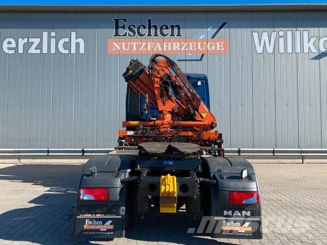 MAN TGX 18.400 Kran Atlas 165.2 E-A4*FUNK*12,30Meter Nyergesvontatók