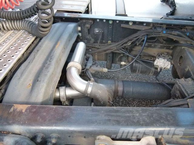 MAN TGX 18.420, LKW-Transportzug 360 mm Höhe, Seilw. Oprijwagen