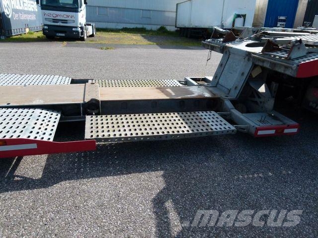 MAN TGX 18.420, LKW-Transportzug 360 mm Höhe, Seilw. Oprijwagen