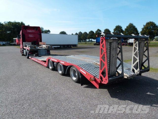 MAN TGX 18.420, LKW-Transportzug 360 mm Höhe, Seilw. Oprijwagen
