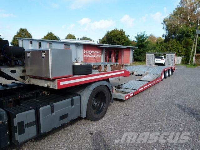 MAN TGX 18.420, LKW-Transportzug 360 mm Höhe, Seilw. Oprijwagen