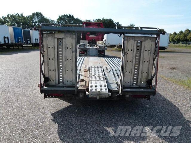 MAN TGX 18.420, LKW-Transportzug 360 mm Höhe, Seilw. Oprijwagen