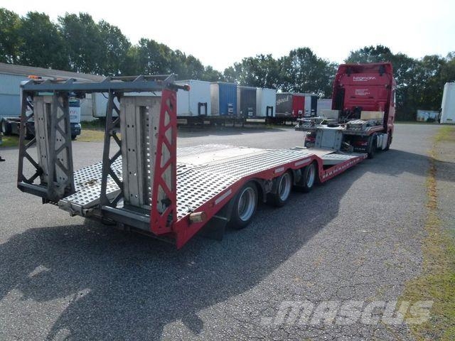 MAN TGX 18.420, LKW-Transportzug 360 mm Höhe, Seilw. Oprijwagen