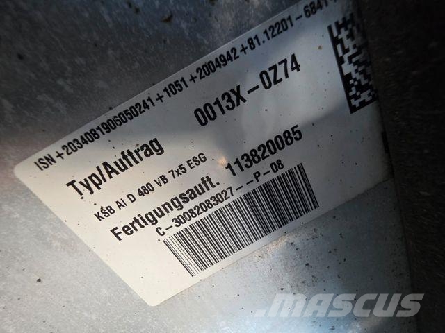 MAN TGX 18.460 4X2 LLS-U Vetopöytäautot