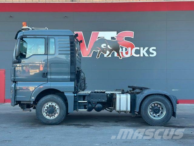 MAN TGX 18.460 4x4H BLS Hydro/MEILLER Hydraulik/ACC Cabezas tractoras