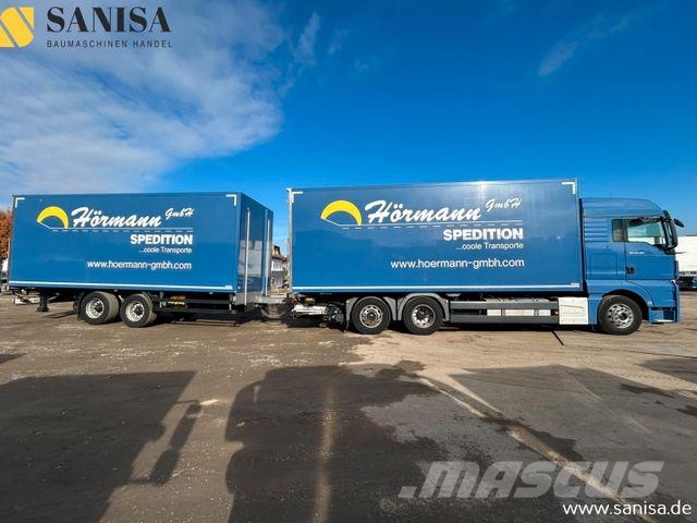 MAN TGX 18.460/THERMO KING UT800/LBW/mit Anhänger Kühlkoffer