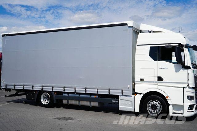 MAN TGX / 18.470 / FIRANKA / E 6 / GM / 19 PALET / R Ciężarówki firanki