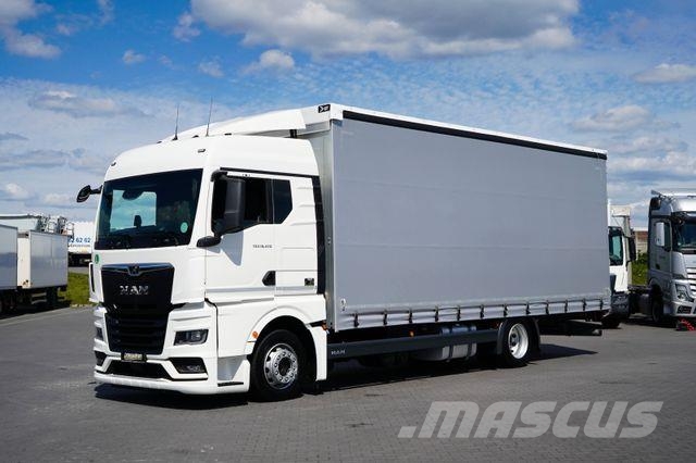 MAN TGX / 18.470 / FIRANKA / E 6 / GM / 19 PALET / R Ciężarówki firanki