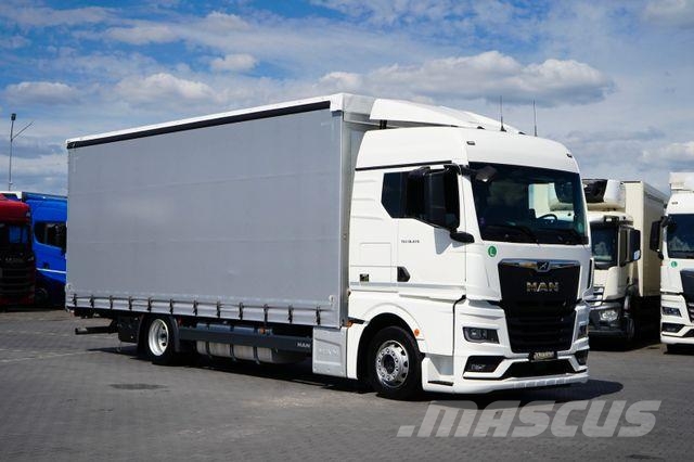 MAN TGX / 18.470 / FIRANKA / E 6 / GM / 19 PALET / R Ciężarówki firanki