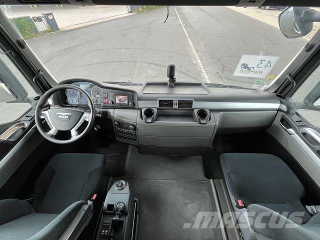 MAN TGX 18.480 4x2 LL Wechselfahrgestell/StandAC/AHK شاحنات بغطاء جانبي