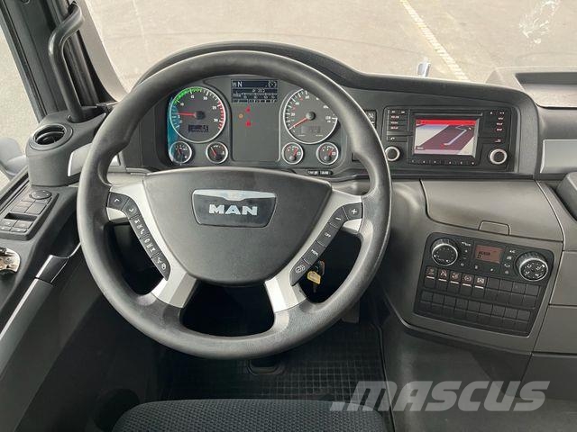 MAN TGX 18.480 4x2 LL Wechselfahrgestell/StandAC/AHK شاحنات بغطاء جانبي
