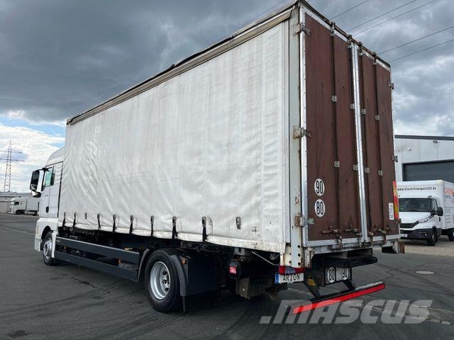 MAN TGX 18.480 4x2 LL Wechselfahrgestell/StandAC/AHK شاحنات بغطاء جانبي