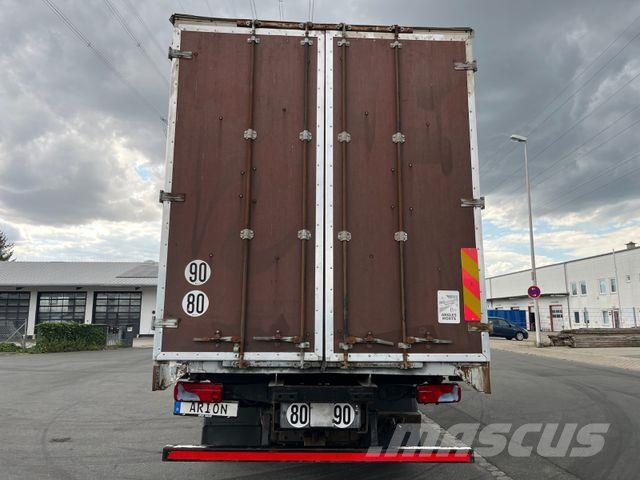 MAN TGX 18.480 4x2 LL Wechselfahrgestell/StandAC/AHK شاحنات بغطاء جانبي
