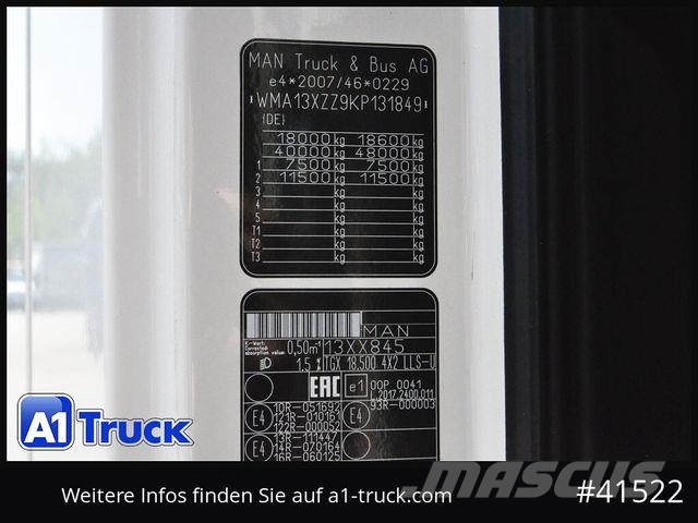 MAN TGX 18.500 XXL, Intarder Navi, Standklma, 48 To Sattelzugmaschinen