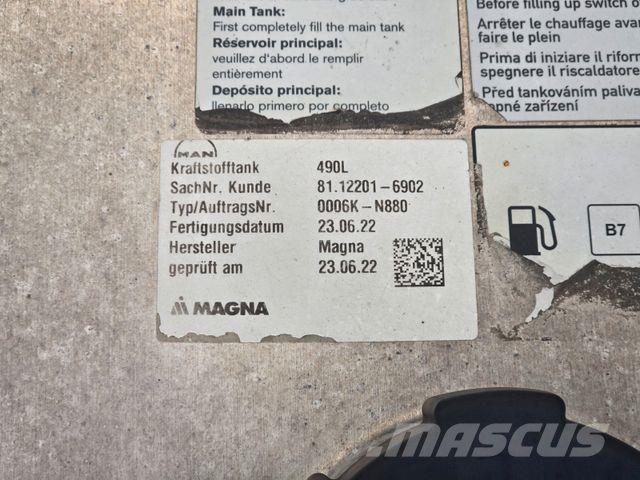 MAN TGX 18.510 * ACC * TOP * 2X TANK * NAVI*RETARDER Çekiciler