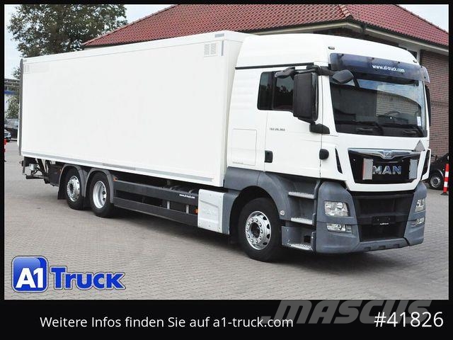 MAN TGX 26.360 LL, LBW Navi Lenkachse L 8,5m Kofferaufbau