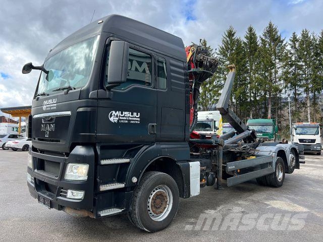 MAN TGX 26.400 6X2 Retarder Kran Epsilom 110Z Камиони с кран с кука
