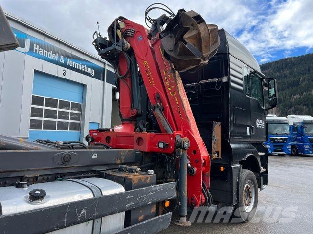 MAN TGX 26.400 6X2 Retarder Kran Epsilom 110Z Камиони с кран с кука