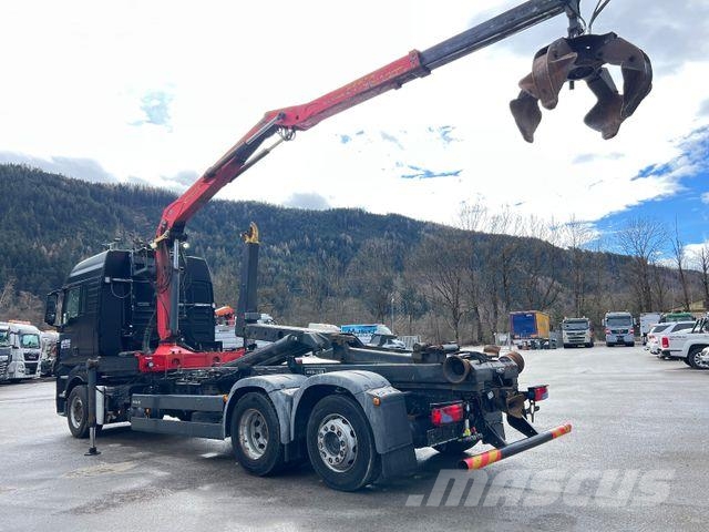 MAN TGX 26.400 6X2 Retarder Kran Epsilom 110Z Камиони с кран с кука