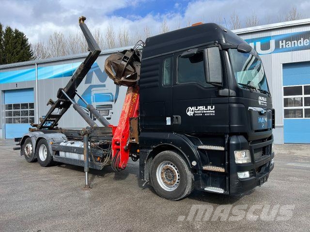 MAN TGX 26.400 6X2 Retarder Kran Epsilom 110Z Камиони с кран с кука