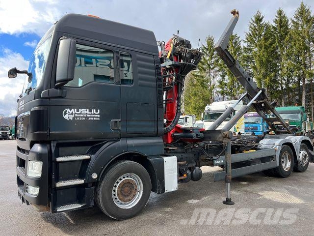 MAN TGX 26.400 6X2 Retarder Kran Epsilom 110Z Камиони с кран с кука