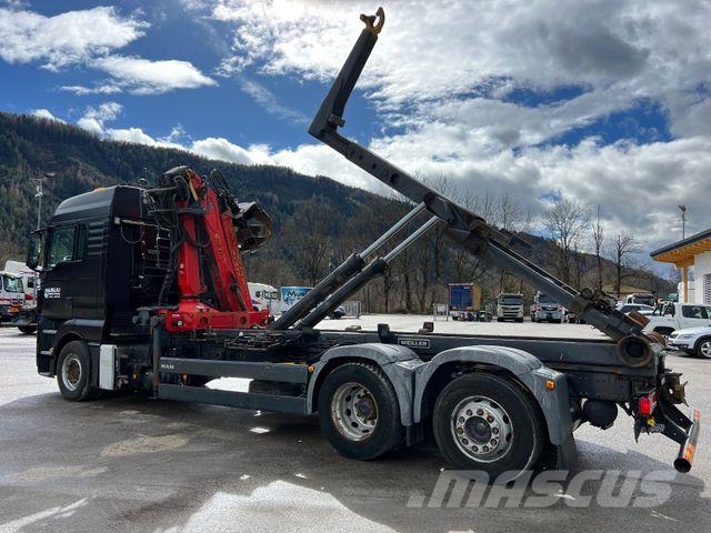 MAN TGX 26.400 6X2 Retarder Kran Epsilom 110Z Камиони с кран с кука