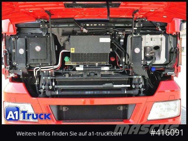MAN TGX 26.400 LL, Hiab XS 166, Lenk-Liftachse, Flatbed / Dropside trucks
