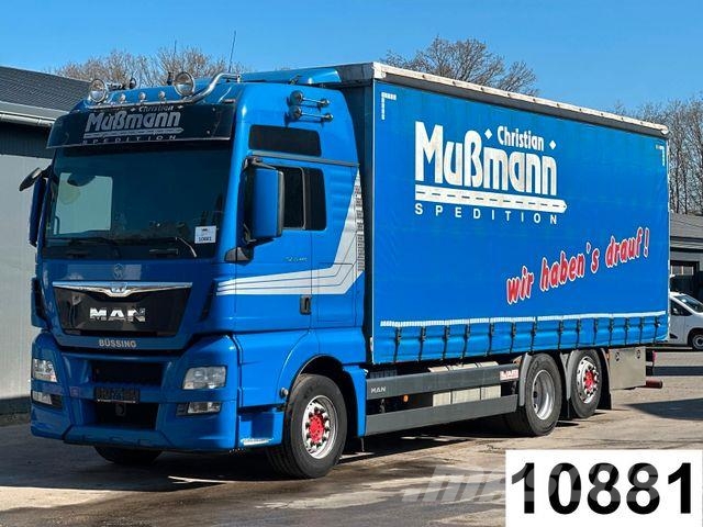 MAN TGX 26.440 6x2 BL Plane & Retarder /EDSCHA Elhúzható ponyvás
