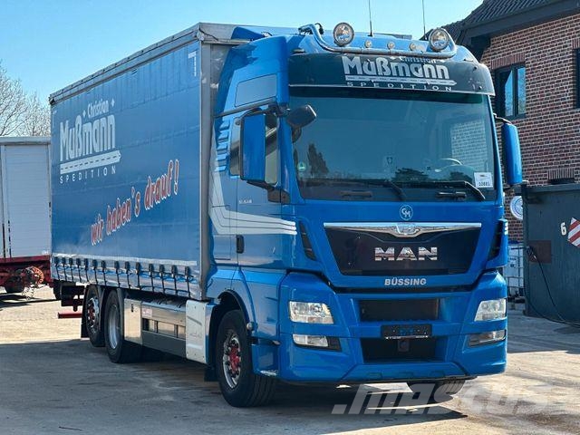 MAN TGX 26.440 6x2 BL Plane & Retarder /EDSCHA Elhúzható ponyvás