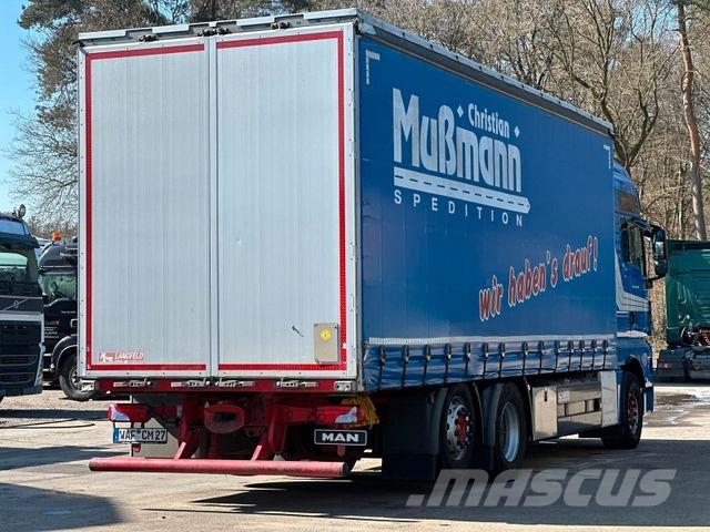 MAN TGX 26.440 6x2 BL Plane & Retarder /EDSCHA Elhúzható ponyvás