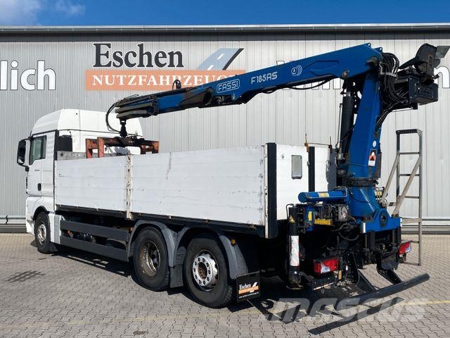 MAN TGX 26.440 6x2|Fassi F185AS22*XLX-Kabine*manuell Lava-kuorma-autot