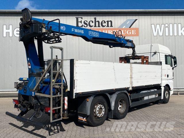 MAN TGX 26.440 6x2|Fassi F185AS22*XLX-Kabine*manuell Lava-kuorma-autot