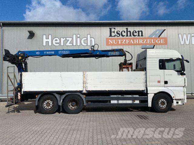 MAN TGX 26.440 6x2|Fassi F185AS22*XLX-Kabine*manuell Lava-kuorma-autot
