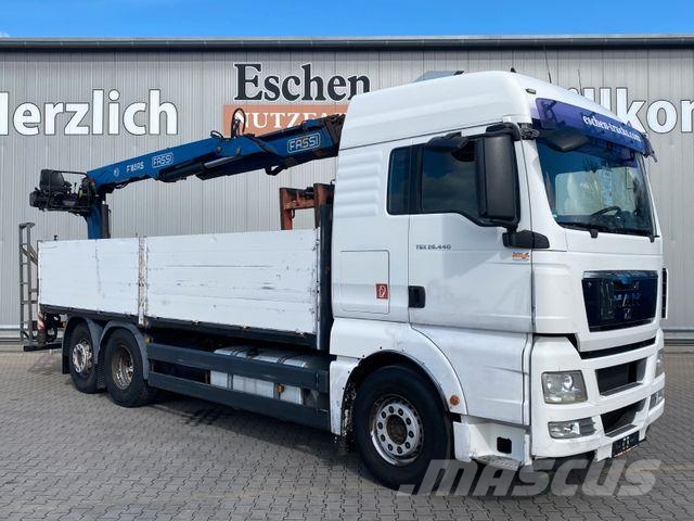 MAN TGX 26.440 6x2|Fassi F185AS22*XLX-Kabine*manuell Lava-kuorma-autot